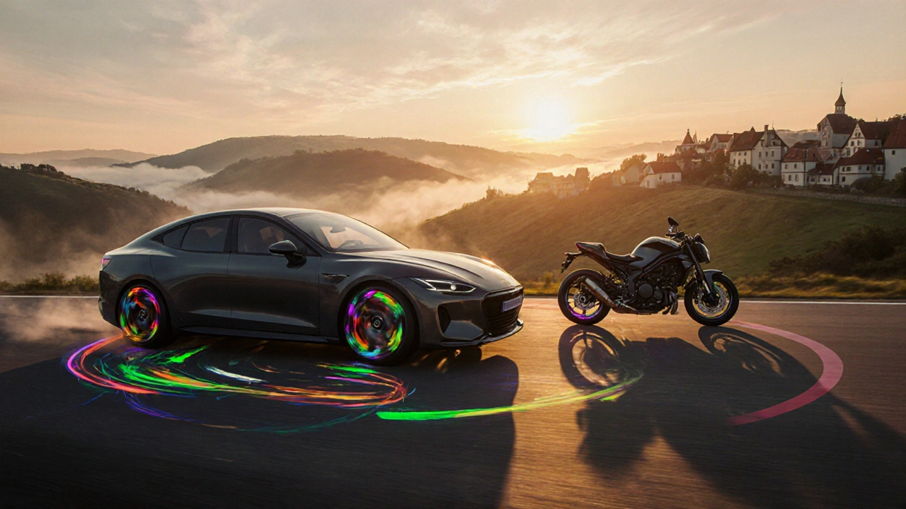 Technické důvody pro volbu pravotočivého nebo levotočivého motoru