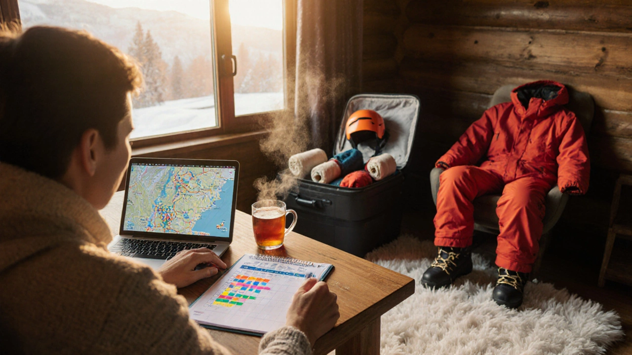 Jak bezpečně lyžovat s malým dítětem - praktický průvodce