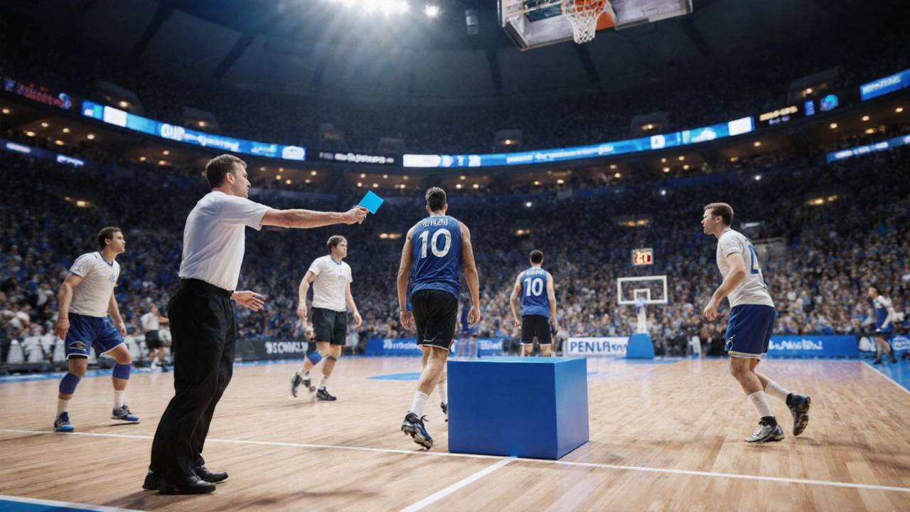 Co znamená modrá karta v házené? Všechno, co potřebujete vědět