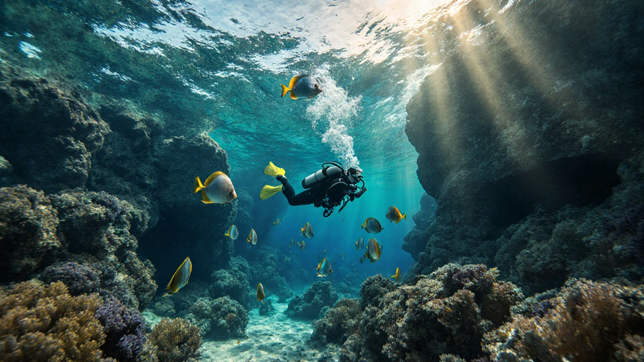 Kde fouká na Krétě? Nejlepší místa pro potápění s větrem