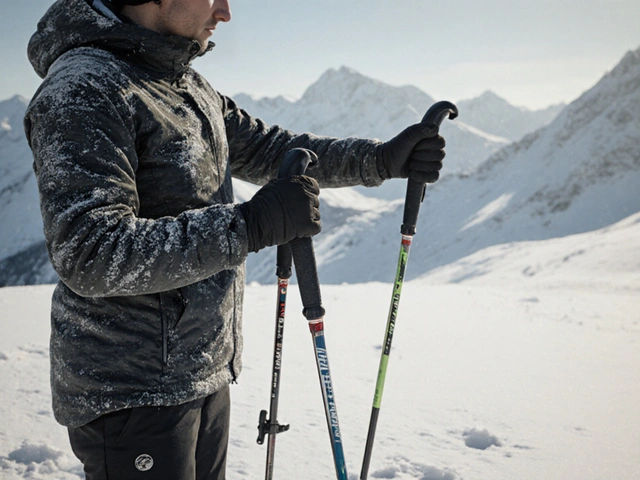 Jak vysoké hůlky na lyže? Správná délka podle výšky, stylu jízdy a terénu