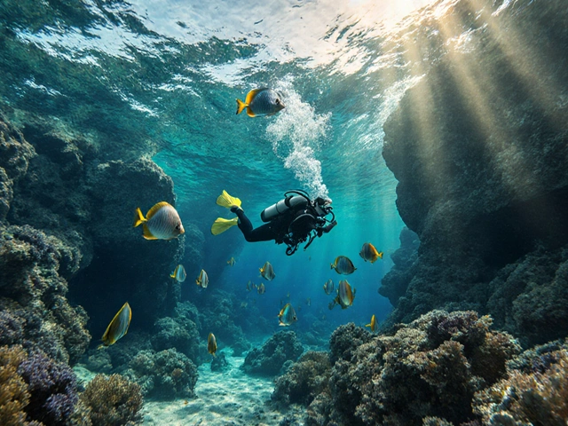 Kde fouká na Krétě? Nejlepší místa pro potápění s větrem