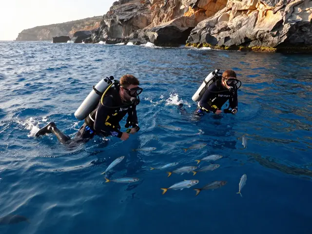 Kde nejvíc fouká na Krétě? Nejlepší místa pro potápění podle větru