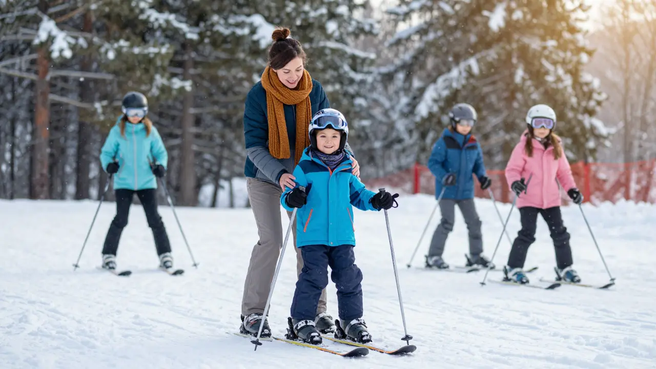 Jak vybrat délku lyží pro děti: praktický průvodce pro rodiče