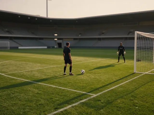 Jak daleko je pokutový kop v fotbale?