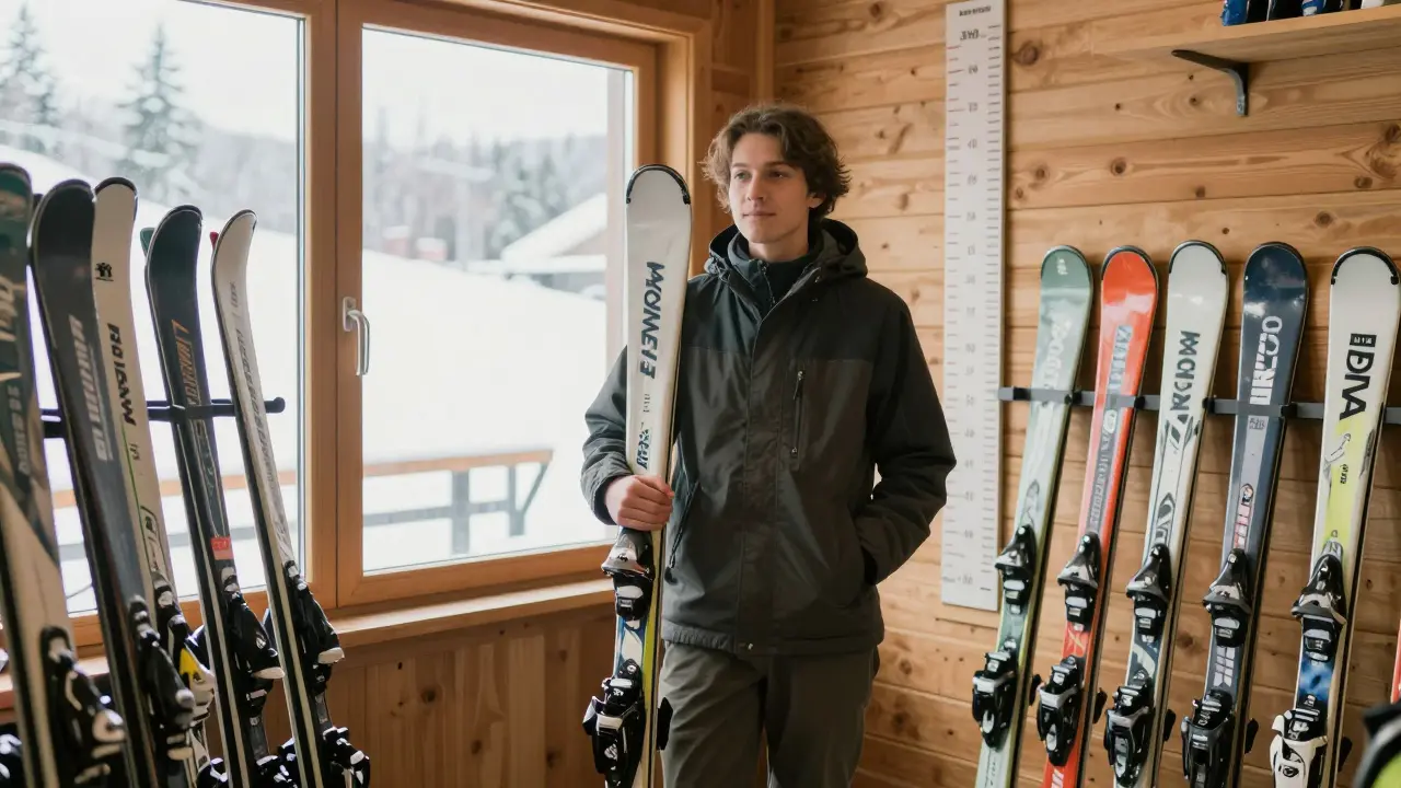 Jak změřit délku lyží pro správnou volbu vybavení