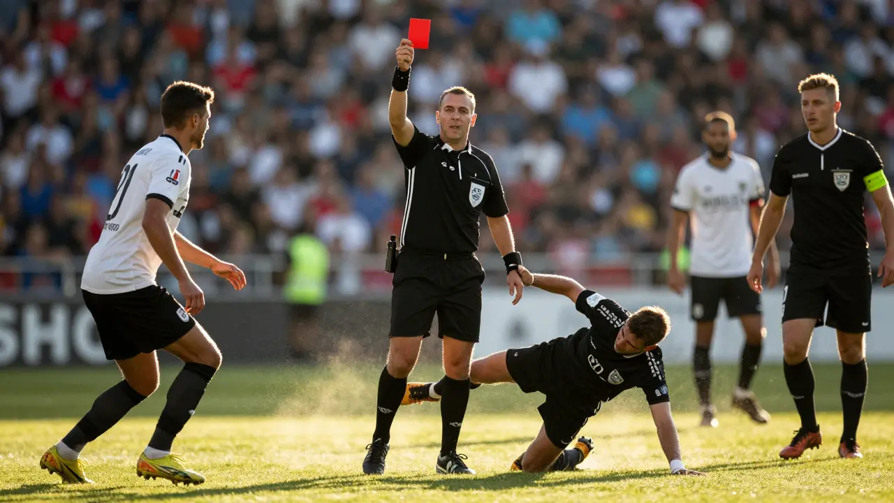 Za co je červená karta ve fotbale? Všechny důvody, které musíš znát