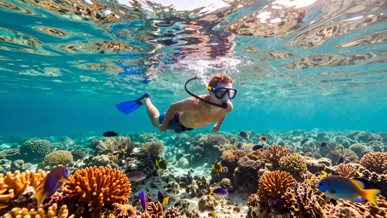 Kde se dá šnorchlovat? Nejlepší místa po celém světě pro začátečníky i zkušené
