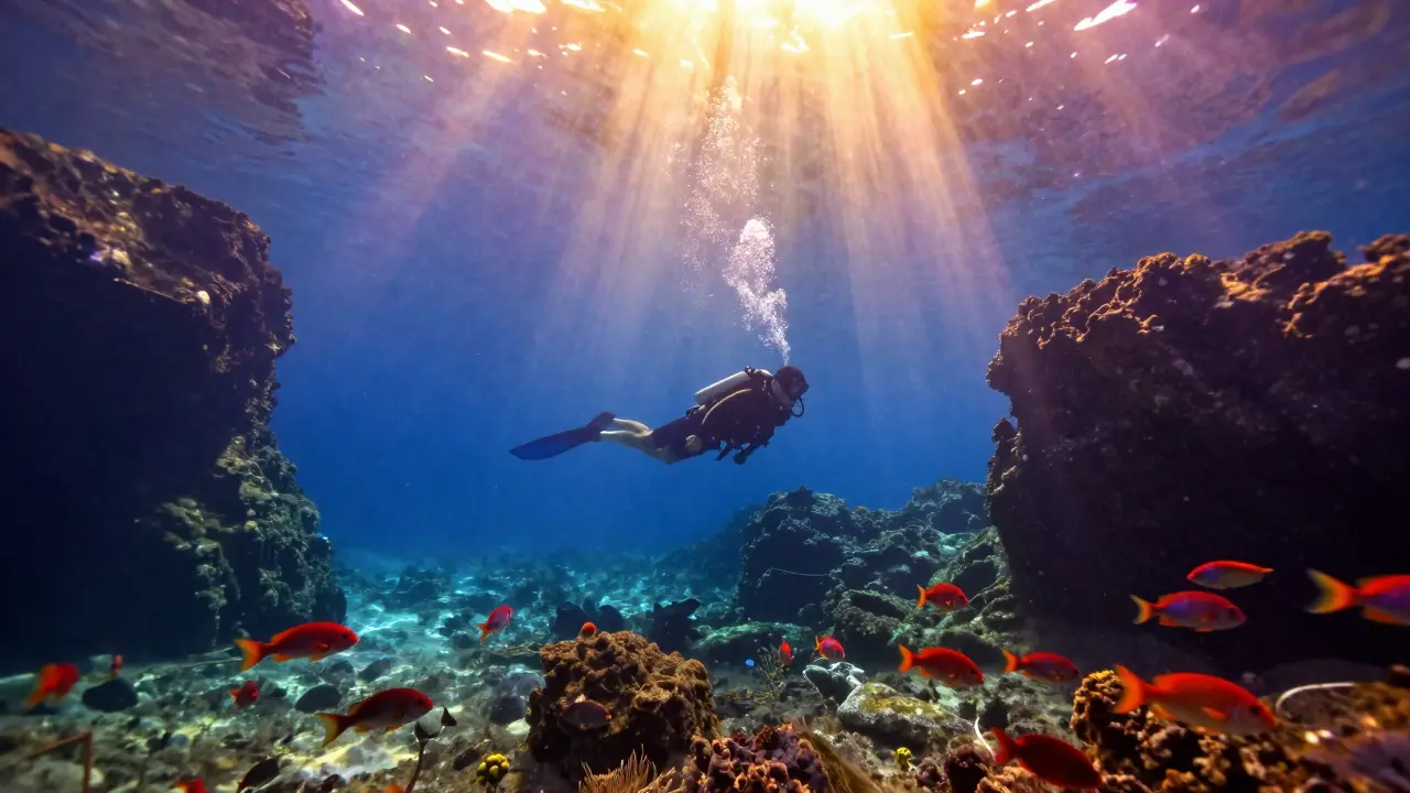 Který řecký ostrov je nejhezčí pro potápění?