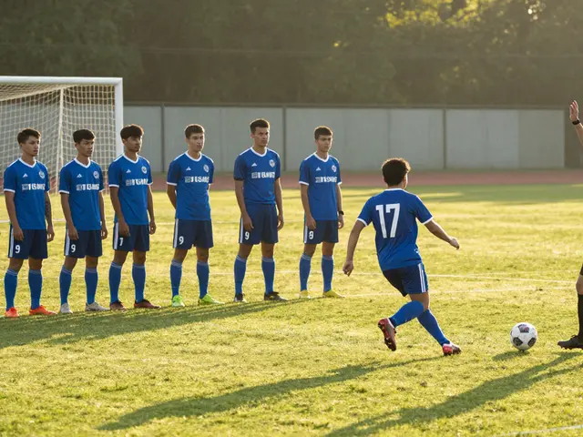 Co je to volný nepřímý kop v fotbale?