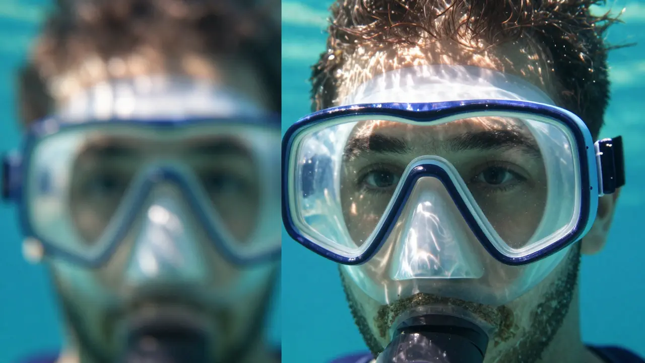 Jak funguje potápěčská maska? Vše o principu a výběru
