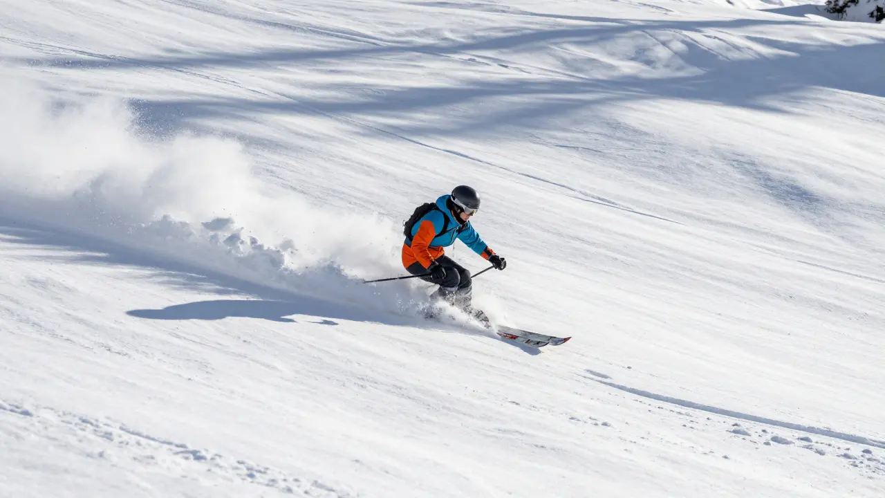 Jak lyžovat v hlubokém sněhu: Techniky a tipy pro powder