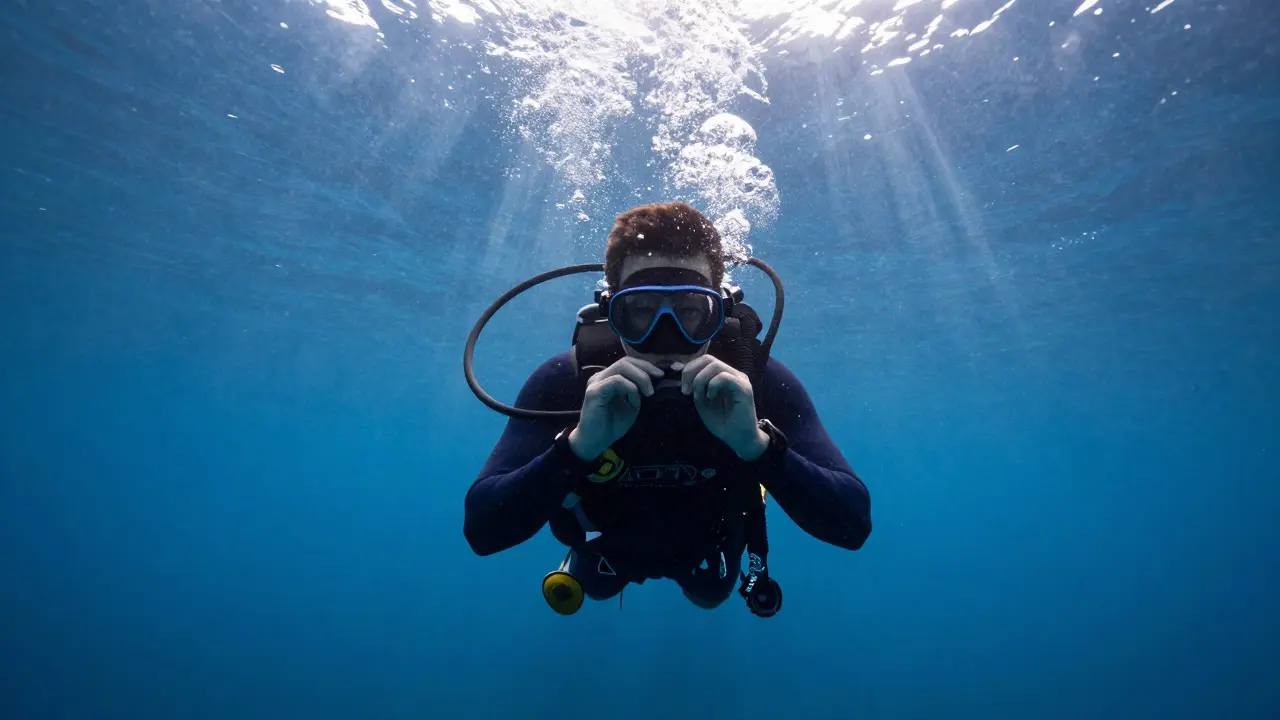 Tlak v uších při potápění: Jak vyrovnávat tlak a vyhnout se bolesti