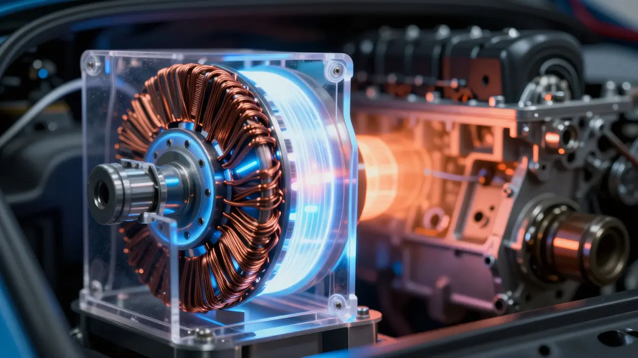 Který motor má nejvyšší účinnost? Porovnání spalovacích a elektrických motorů