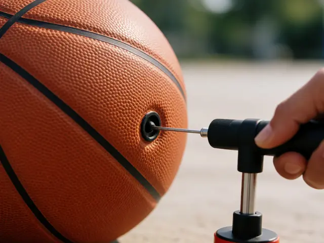 Jak správně nafouknout basketbalový míč: Průvodce tlakem a péčí