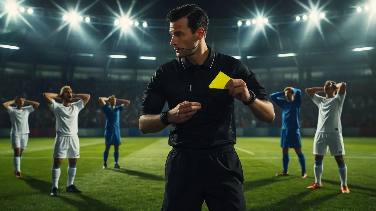 Žlutá karta ve fotbale: Pravidla, důvody a tresty